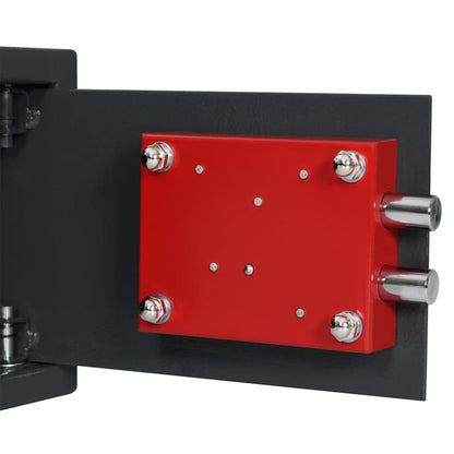 Cassaforte con blocco 20 x 31 x 20 cm