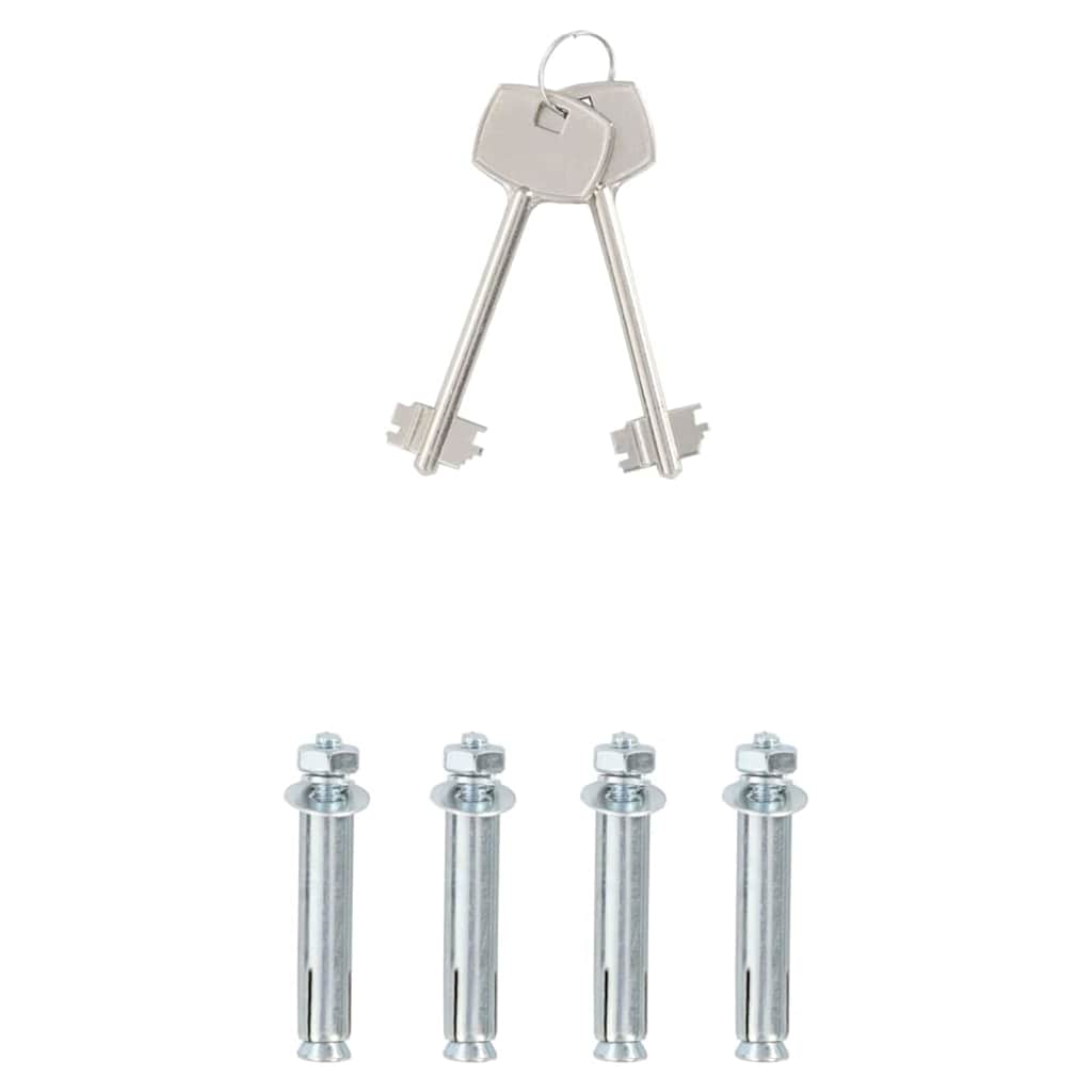 Cassaforte con blocco 25 x 35 x 25 cm