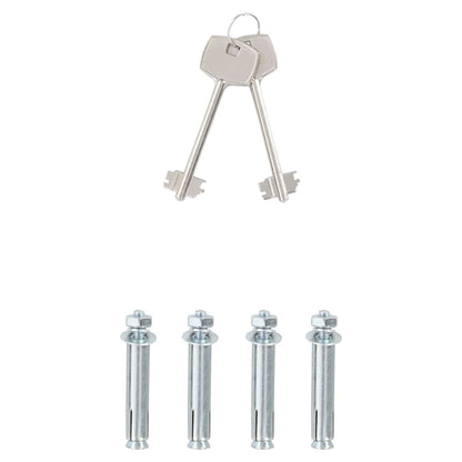 Cassaforte con blocco 31 x 35 x 50 cm