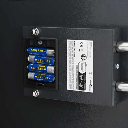 Cassetta di sicurezza digitale Grigio 30 x 10 x 36.5 cm Acciaio