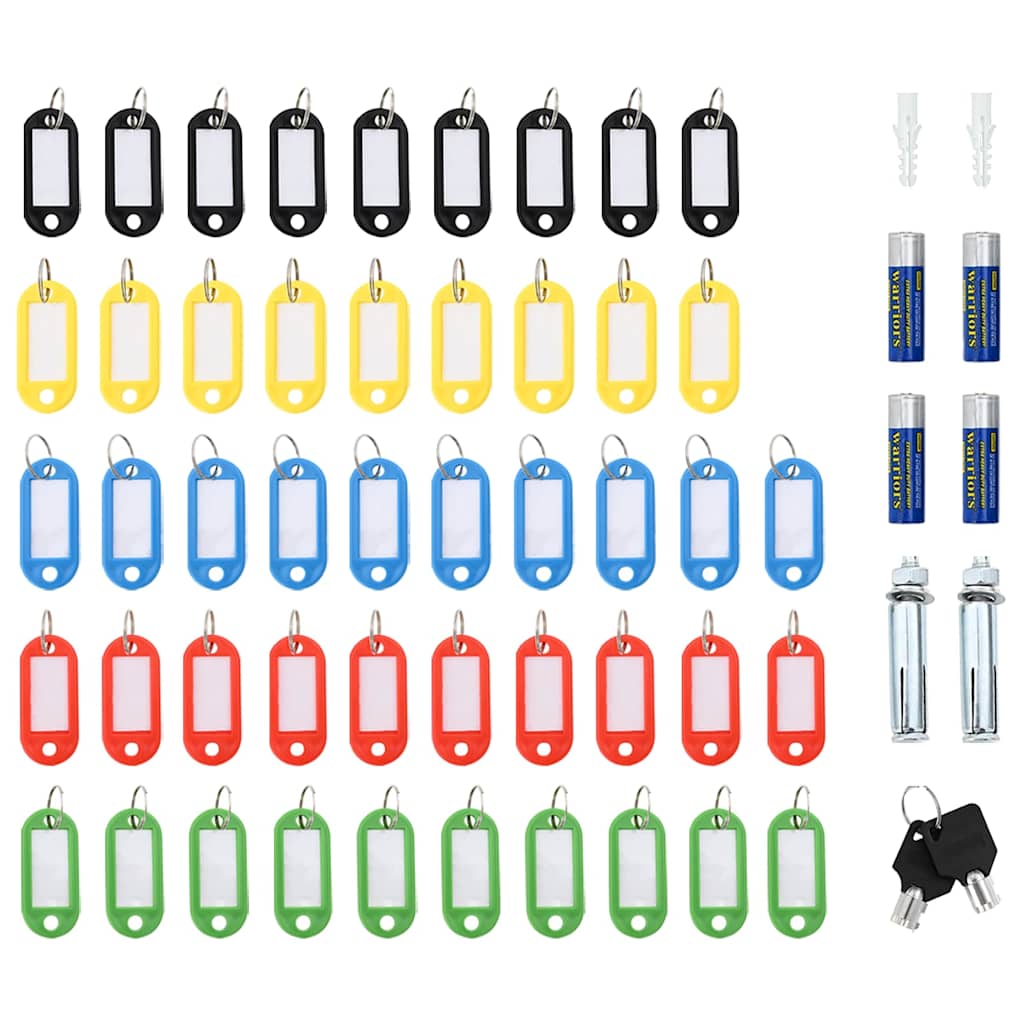 Cassetta di sicurezza digitale Grigio 30 x 10 x 36.5 cm Acciaio