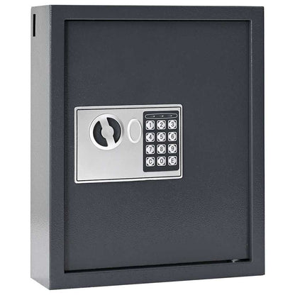 Cassetta di sicurezza digitale Grigio 30 x 10 x 36.5 cm Acciaio