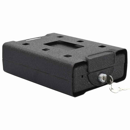 Cassaforte per Auto con blocco Nero 21.8 x 16 x 7 cm Acciaio