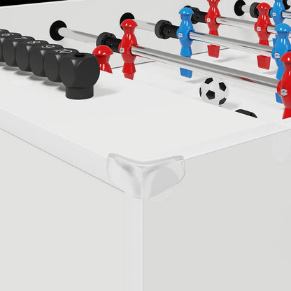 Tavolo da Foosball Bianco 125 x 60,5 x 80 cm Legno multistrato