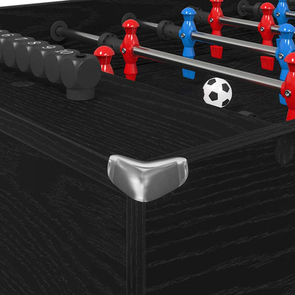 Tavolo da Foosball Rovere Nero 125 x 60,5 x 80 cm