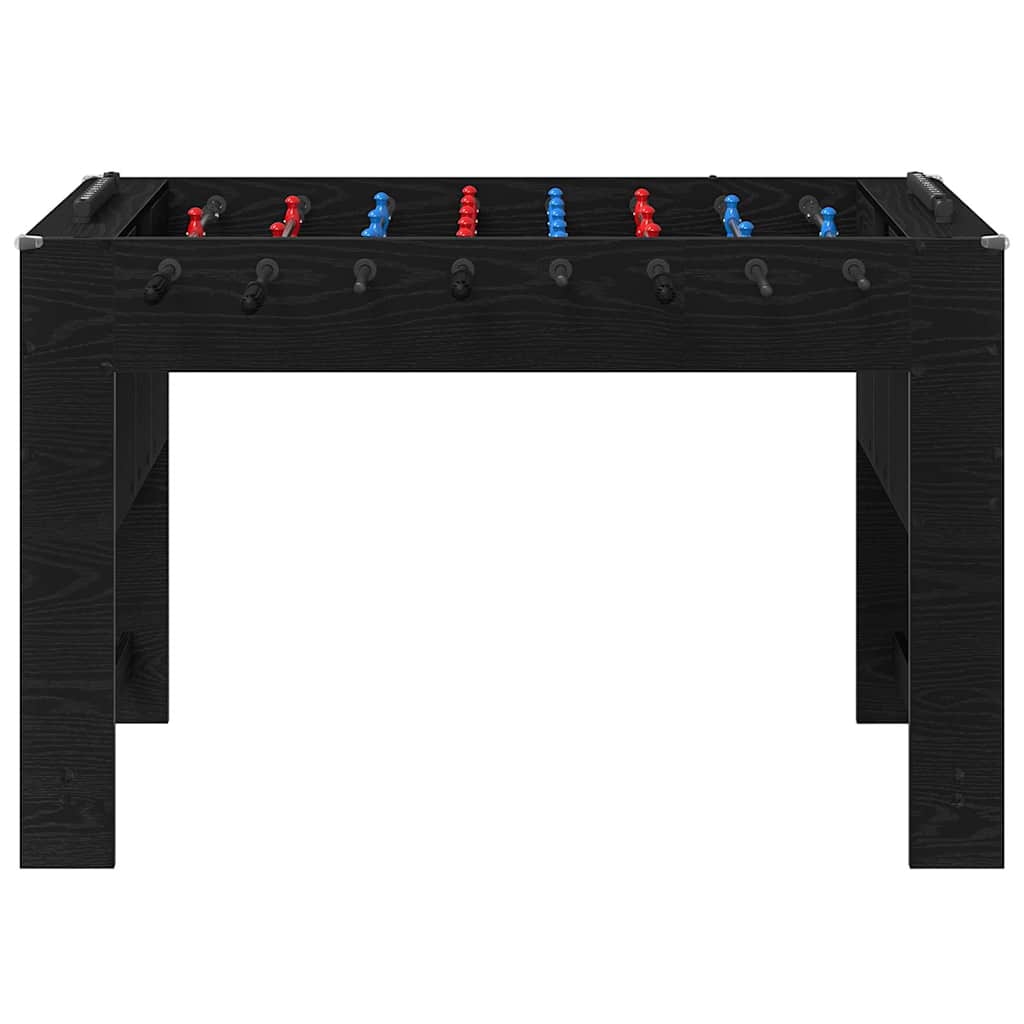 Tavolo da Foosball Rovere Nero 125 x 60,5 x 80 cm