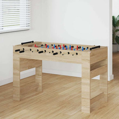 Tavolo da Foosball Rovere Sonoma 125 x 60,5 x 80 cm