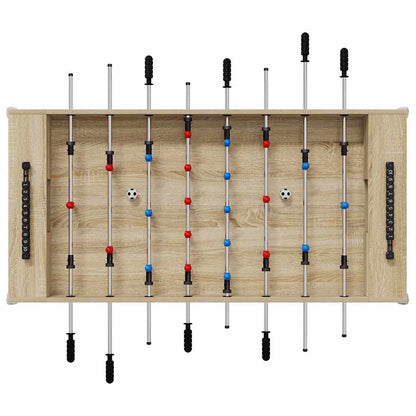 Tavolo da Foosball Rovere Sonoma 125 x 60,5 x 80 cm