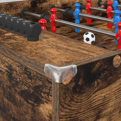 Tavolo da Foosball Rovere fumé 125 x 60,5 x 80 cm