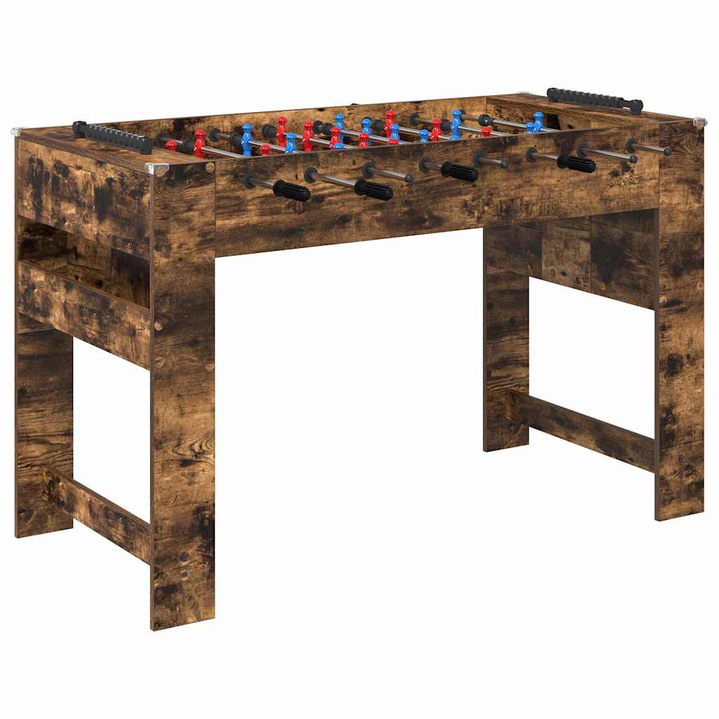 Tavolo da Foosball Rovere fumé 125 x 60,5 x 80 cm