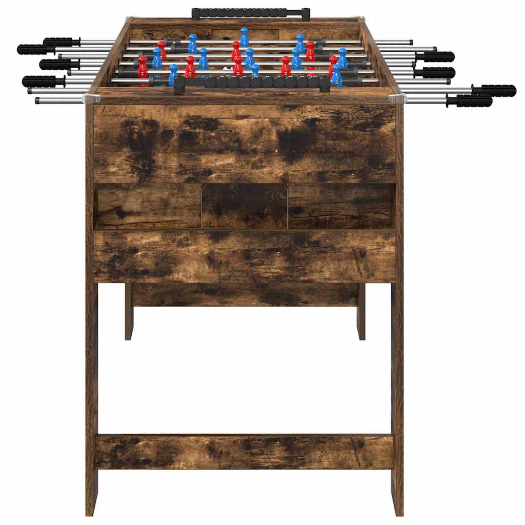 Tavolo da Foosball Rovere fumé 125 x 60,5 x 80 cm