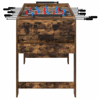 Tavolo da Foosball Rovere fumé 125 x 60,5 x 80 cm
