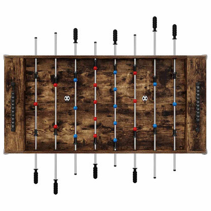 Tavolo da Foosball Rovere fumé 125 x 60,5 x 80 cm