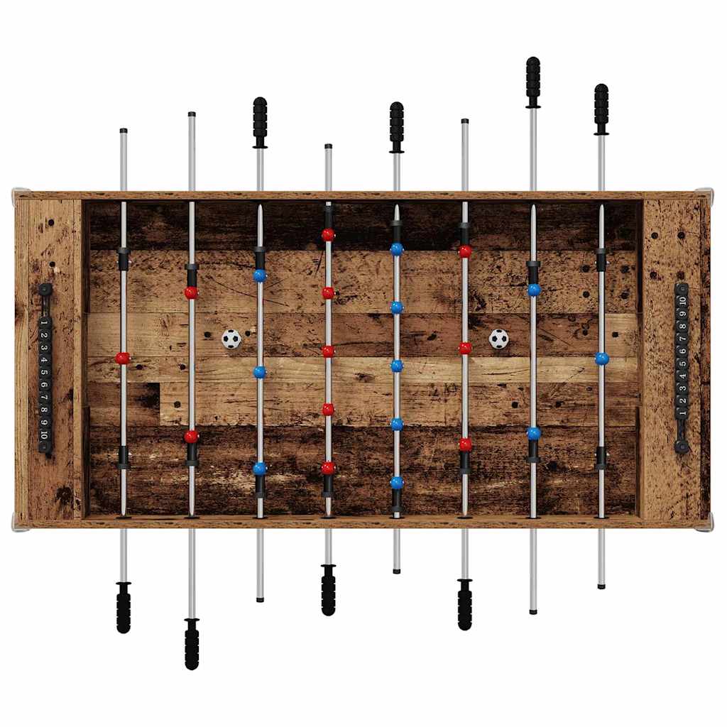Tavolo da Foosball Legno vecchio 125 x 60,5 x 80 cm