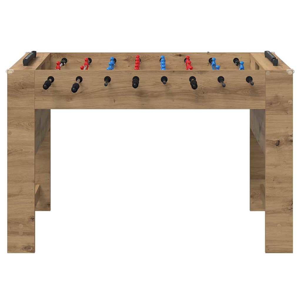 Tavolo da Foosball Rovere artigianale 125 x 60,5 x 80 cm