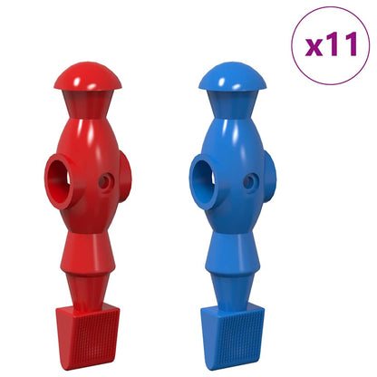 Giocatori di Tavolo da Calcio 22 pcs Blu e Rosso PP | homemem39