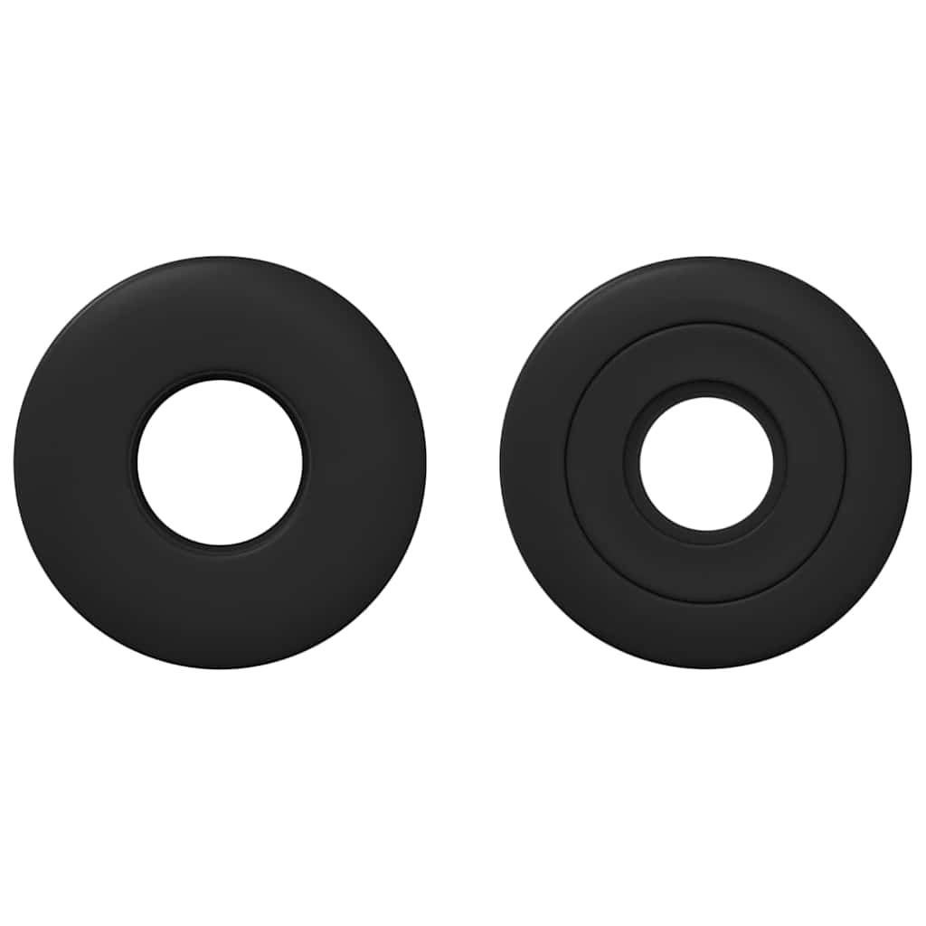 Cuscinetti per tavolo da biliardino 10 pcs Nero 5 x 5 x 2,8 cm | homemem39