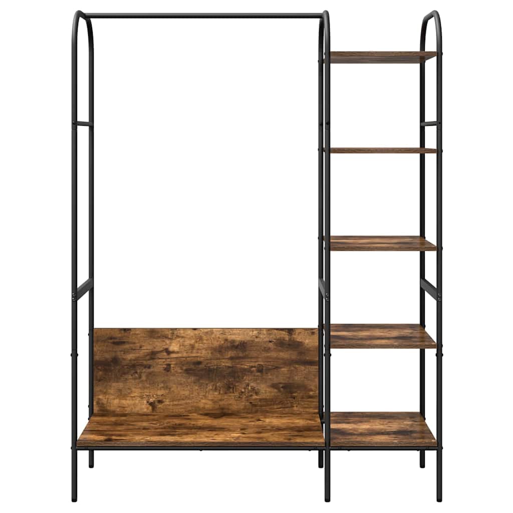 Stendibiancheria Marrone 120 x 44 x 160 cm Legno multistrato