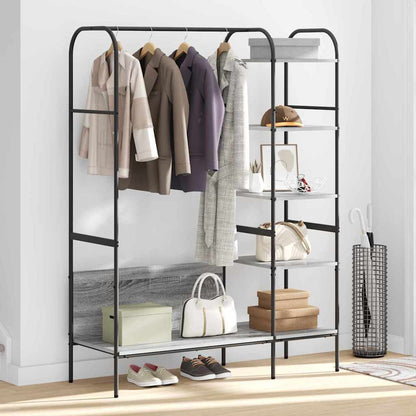 Stendibiancheria Grigio 120 x 44 x 160 cm Legno multistrato