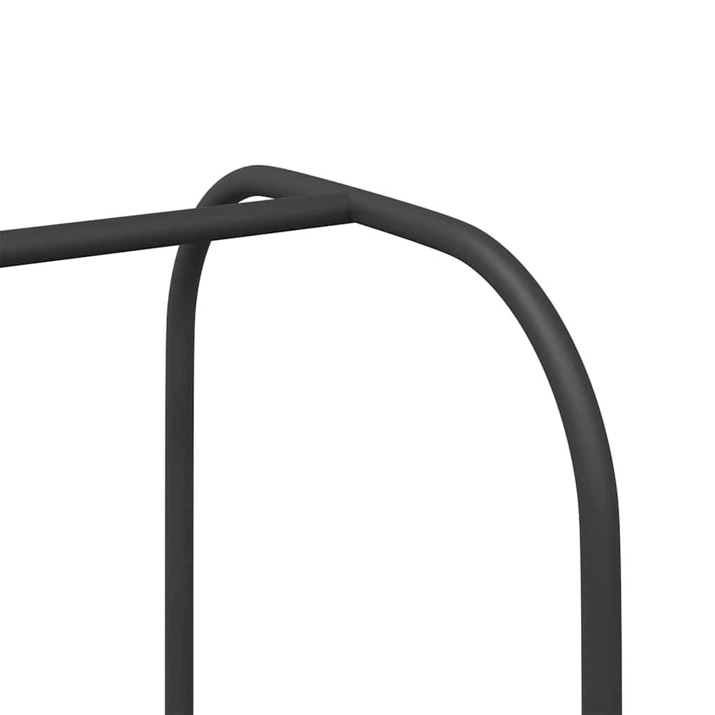 Stendibiancheria Nero 100 x 44 x 160 cm Legno multistrato