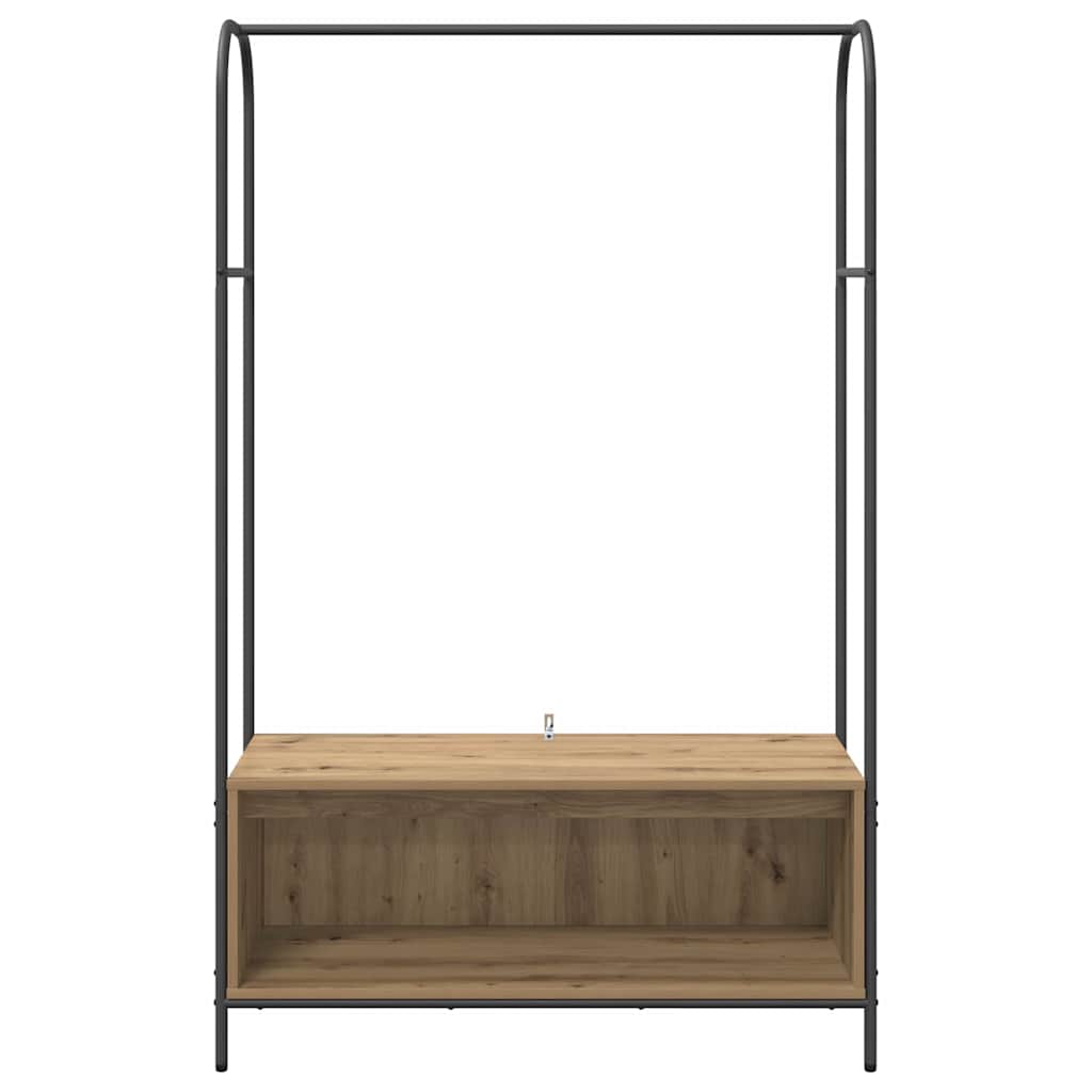 Stendibiancheria Marrone 100 x 44 x 160 cm Legno multistrato