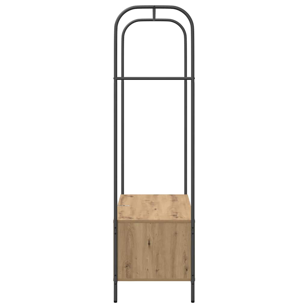 Stendibiancheria Marrone 100 x 44 x 160 cm Legno multistrato