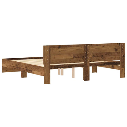 Struttura del letto Legno vecchio 203 x 185 x 70 cm | homemem39