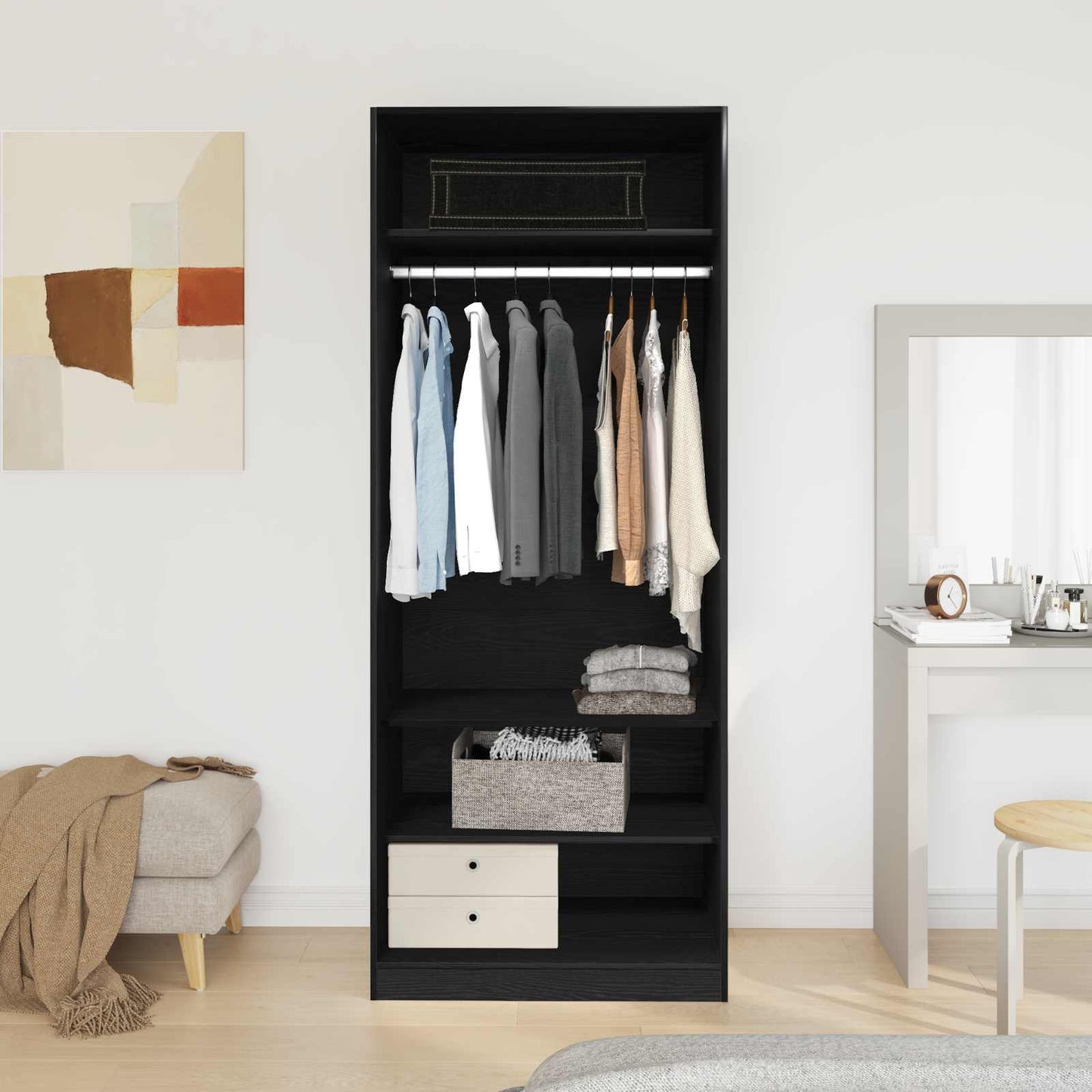 Guardaroba Rovere artigianale 80 x 50 x 200 cm | homemem39