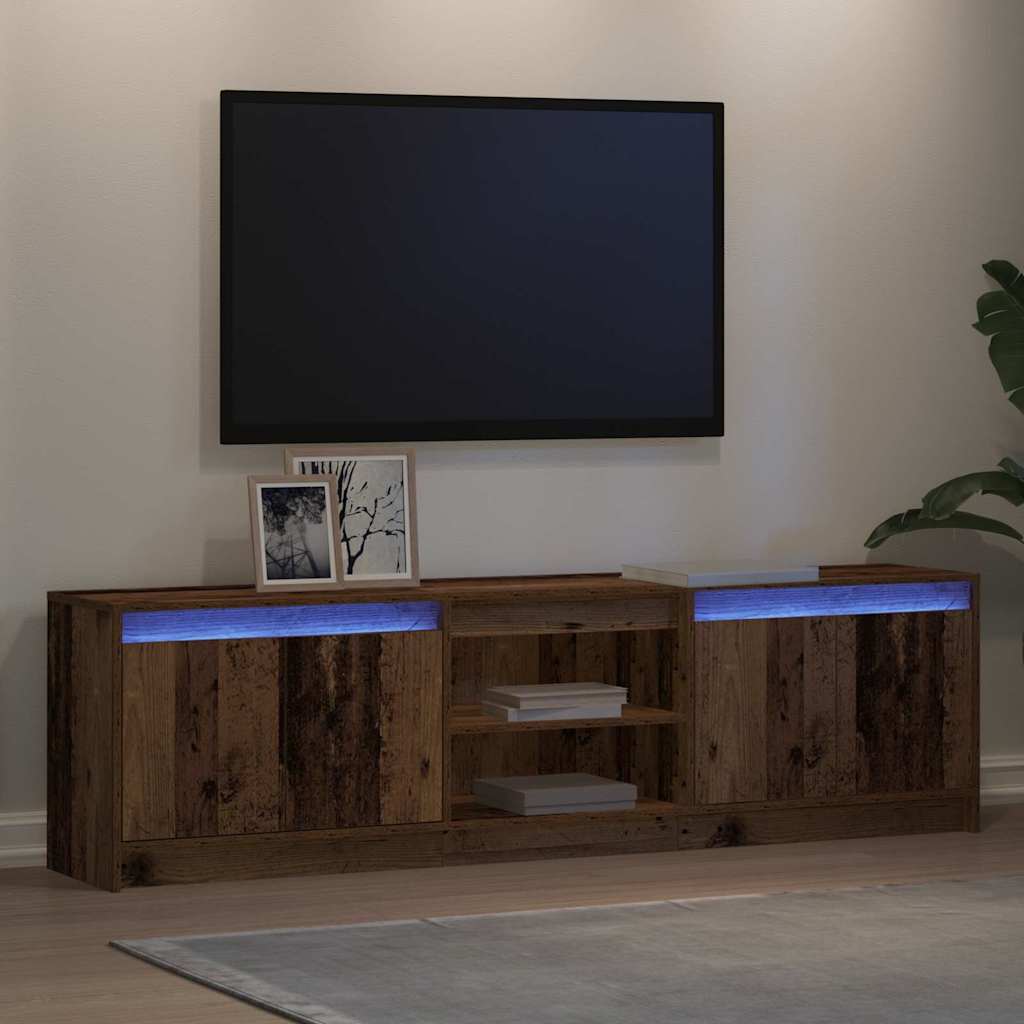 Mobile TV Marrone 180 x 34 x 50 cm Legno multistrato