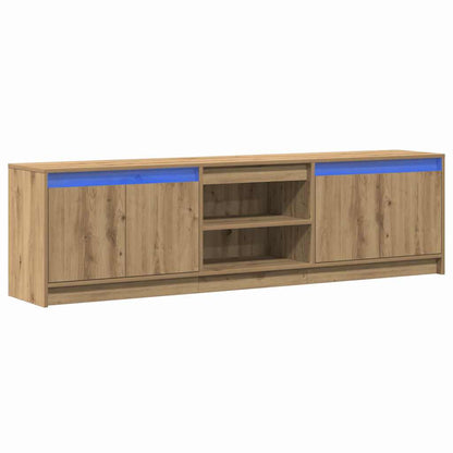 Mobile TV Marrone 182 x 34 x 50 cm Legno multistrato