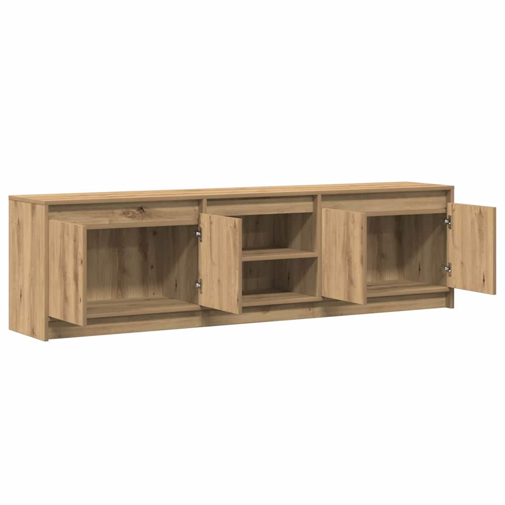 Mobile TV Marrone 182 x 34 x 50 cm Legno multistrato