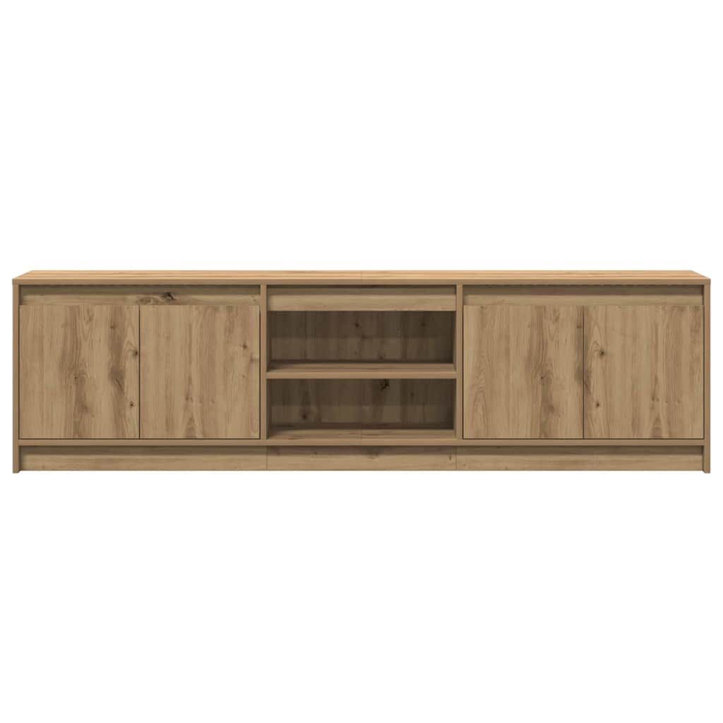 Mobile TV Marrone 182 x 34 x 50 cm Legno multistrato