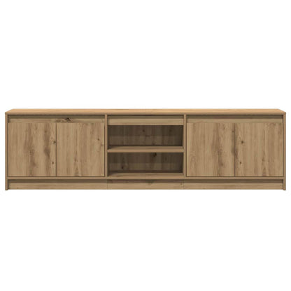 Mobile TV Marrone 182 x 34 x 50 cm Legno multistrato