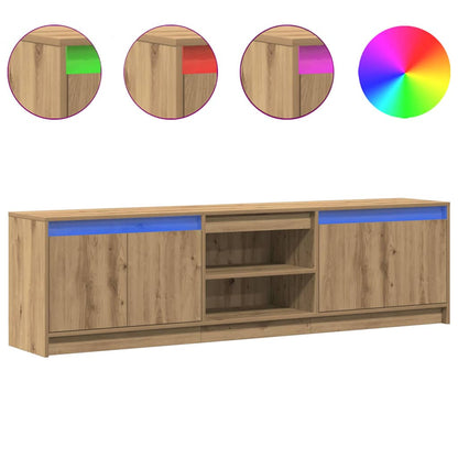 Mobile TV Marrone 182 x 34 x 50 cm Legno multistrato