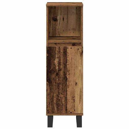 Set di mobili per il bagno 3 pcs Marrone Legno multistrato | homemem39