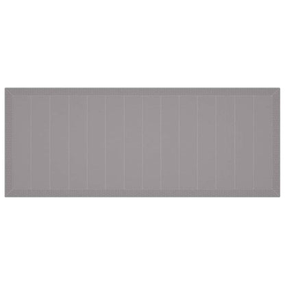 Tavolo da Giardino Grigio chiaro 250 x 100 x 73 cm polyrattan