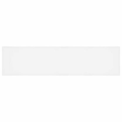 Tavolo da Giardino Bianco 400 x 100 x 73 cm polyrattan