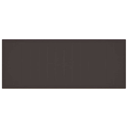 Set da Pranzo per Giardino 11 pcs Marrone Rattan Polt - homemem39