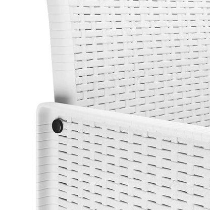 Set da Pranzo per Giardino con cuscino 13 pcs Bianco | homemem39