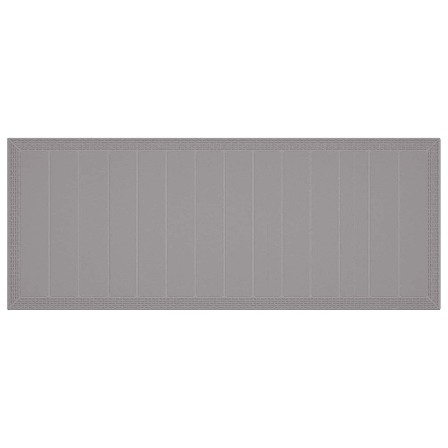 Set da Pranzo per Giardino 9 pcs Grigio chiaro Rattan Polt