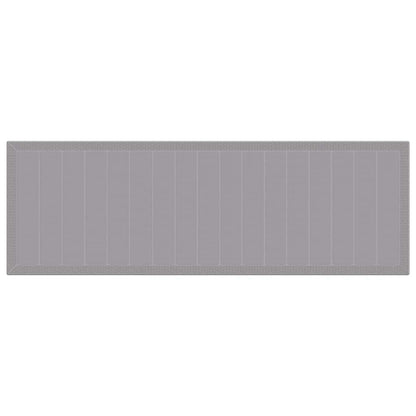 Set da Pranzo per Giardino con cuscino 11 pcs Grigio chiaro