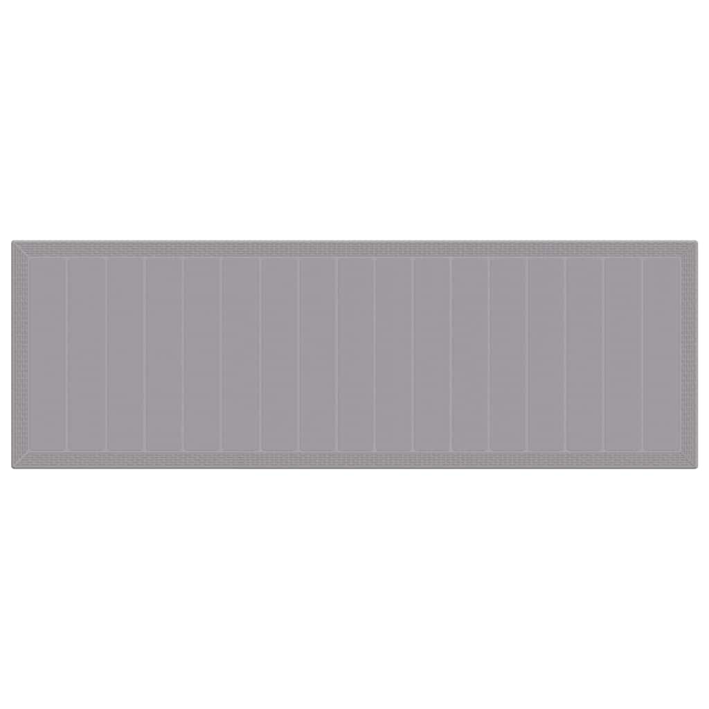 Set da Pranzo per Giardino 11 pcs Grigio chiaro e crema - homemem39