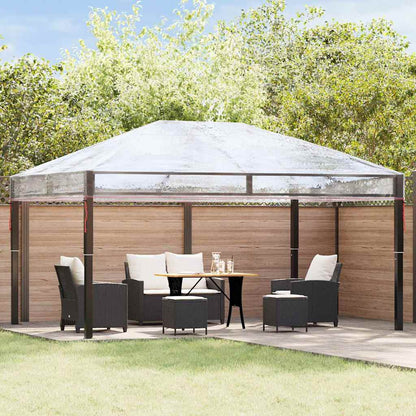 Sostituzione Copertura Gazebo Trasparente 400 x 300 x 32 cm PVC | homemem39