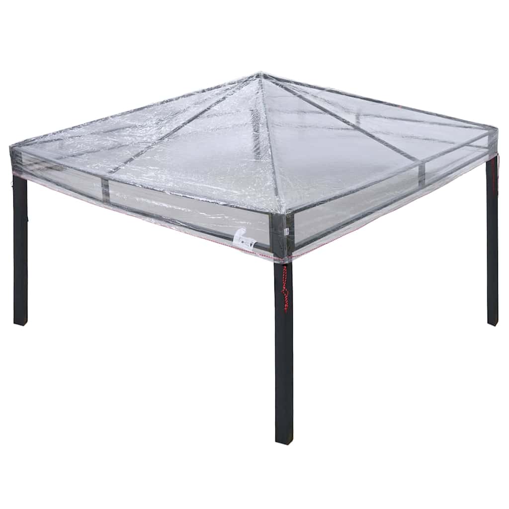Sostituzione Copertura Gazebo 300 x 300 x 26 cm Trasparente PVC | homemem39