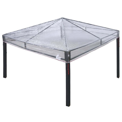 Sostituzione Copertura Gazebo 300 x 300 x 26 cm Trasparente PVC | homemem39