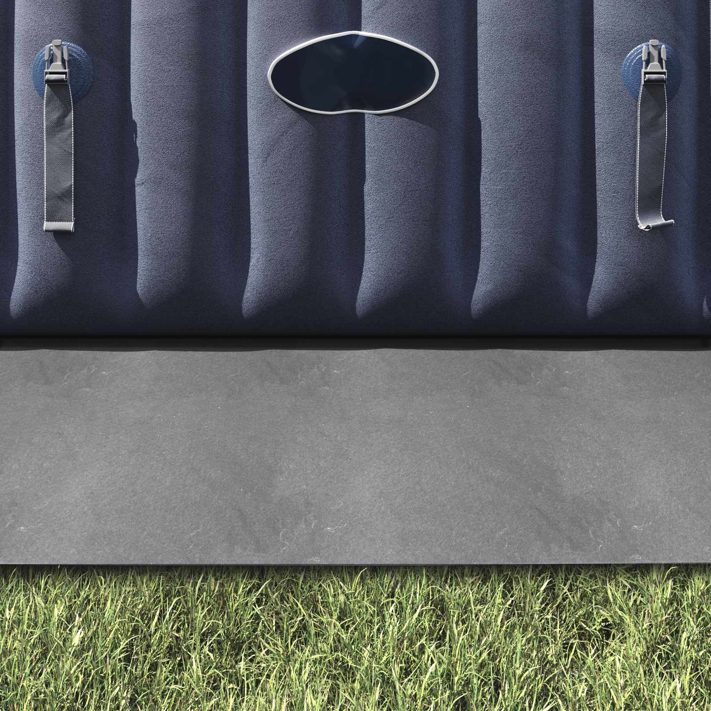 Telo per Fondo Piscina Grigio chiaro 396 x 396 x 0,1 cm | homemem39