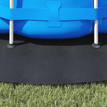 Telo per Fondo Piscina Nero Ø 366 cm Tessuto Non Tessuto | homemem39