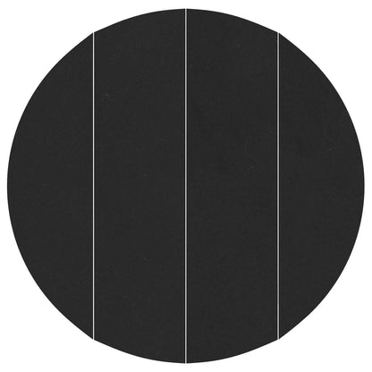 Telo per Fondo Piscina Nero Ø 458 cm Tessuto Non Tessuto