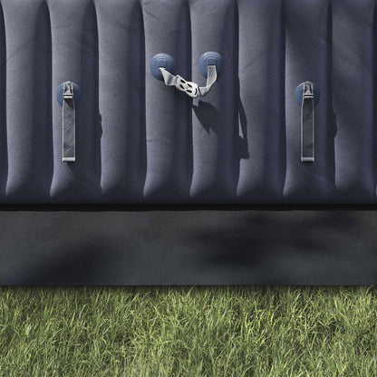 Telo per Fondo Piscina Regolabile Nero 640 x 321 x 0,1 cm | homemem39