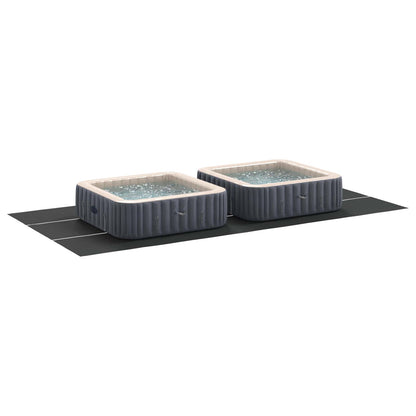 Telo per Fondo Piscina Regolabile Nero 750 x 372 x 0,1 cm | homemem39